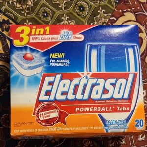Electrasol Powerball Tabs - Orange Scent 20 TABS